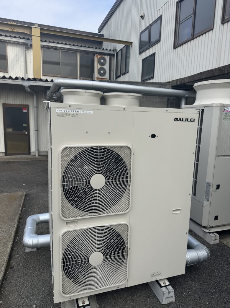 某食品工場 プレハブ冷蔵庫設置工事